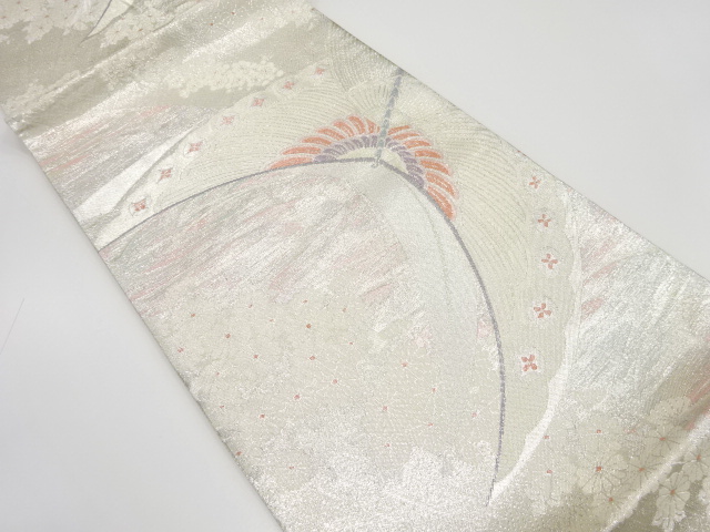 JAPANESE FUKURO OBI / SAGANISHIKI / WOVEN UME